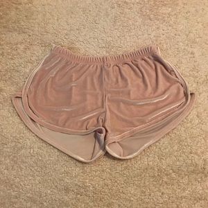 Pink Velvet PacSun/John Galt Shorts (NEVER WORN)